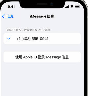 长治apple维修iPhone上无法正常发送iMessage信息 