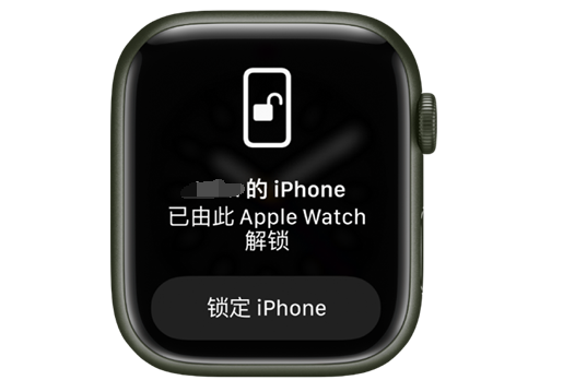 长治苹果手机维修分享用 AppleWatch 解锁配备面容 ID 的 iPhone方法 